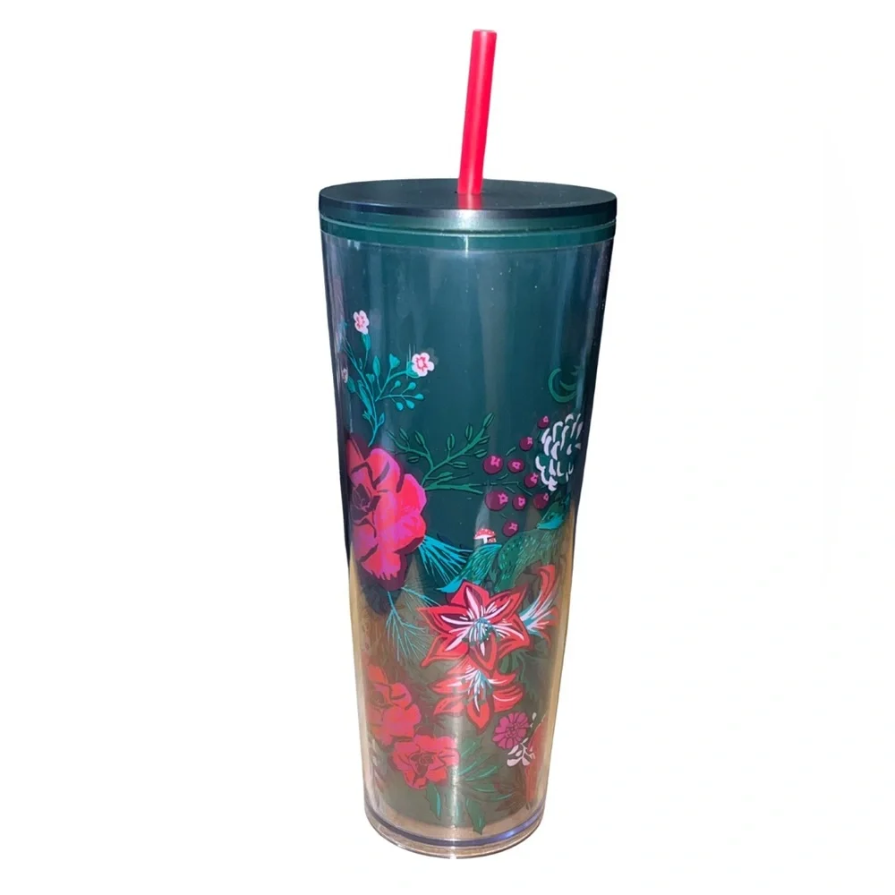 NWT Starbucks Poinsettia Holiday 2022 Limited Edition Venti 24oz